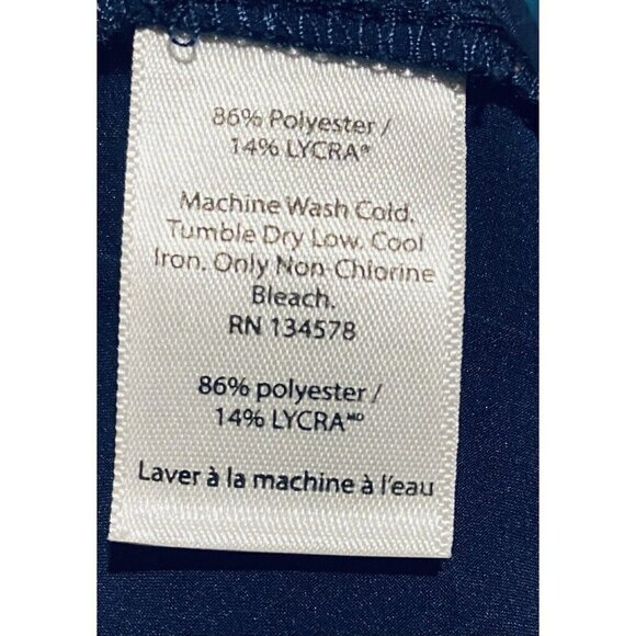 Vineyard Vines Performance Pants Womens Small Navy Blue Drawstring Waist Outdoor - Picture 6 of 7